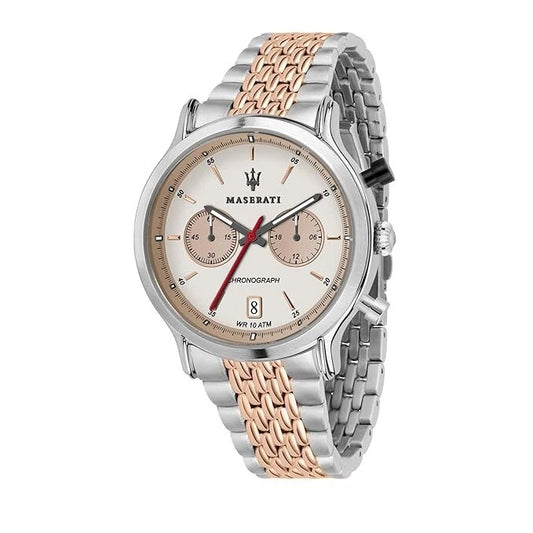 Maserati Legend Chronograph Quartz Watch R8873638002 Stainless Steel 42mm Dial