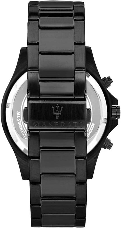 Maserati SFIDA Men's Chronograph Quartz Watch R8873640011 Stainless Steel 44mm
