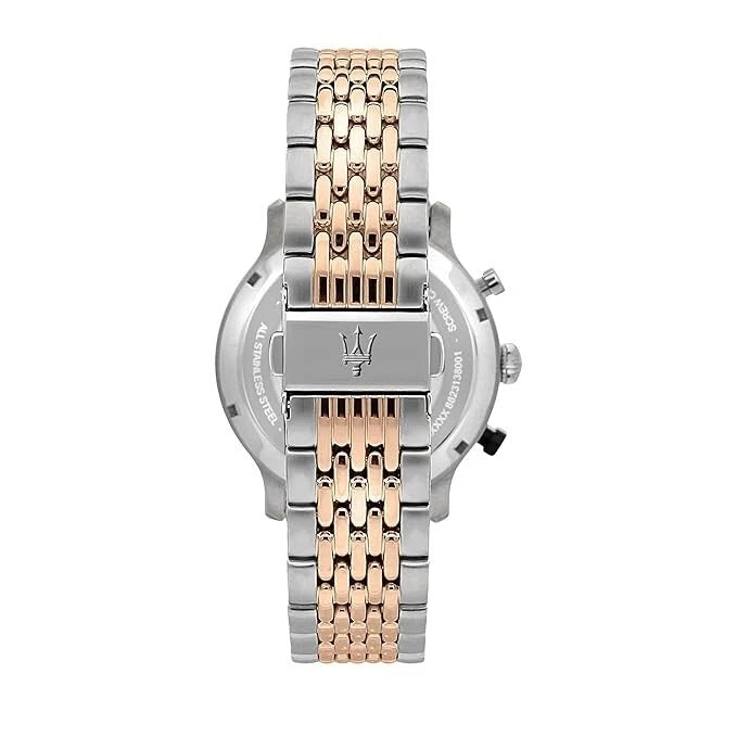Maserati Legend Chronograph Quartz Watch R8873638002 Stainless Steel 42mm Dial