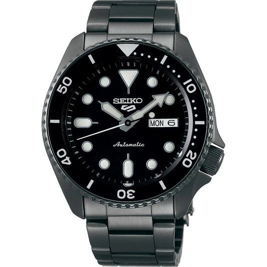 Seiko 5 Sports SRPD65K1 Automatic Men’s Watch Black Dial 42.5mm Day Date