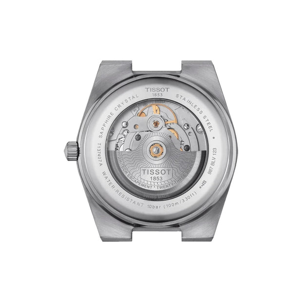 TISSOT PRX POWERMATIC 80 GREEN DIAL AUTOMATIC WATCH T137.407.11.091