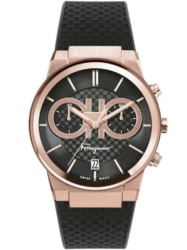Watch Ferragamo SFME00721 FERRAGAMO SAPPHIRE CHRONO Man 41 mm Stainless steel
