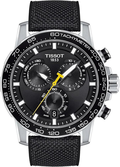 Tissot Watches Chronograph Man Supersport Chrono T125.617.17.051.02 Black Nylon