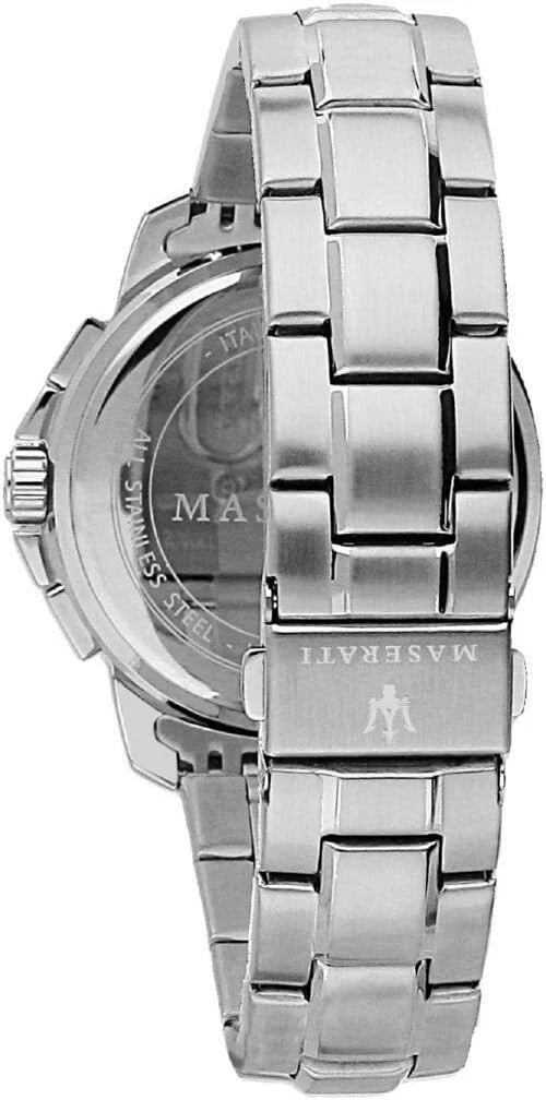 Maserati Fashion R8873621004 Quartz Chronograph Watch Stainless Steel 44mm Dial