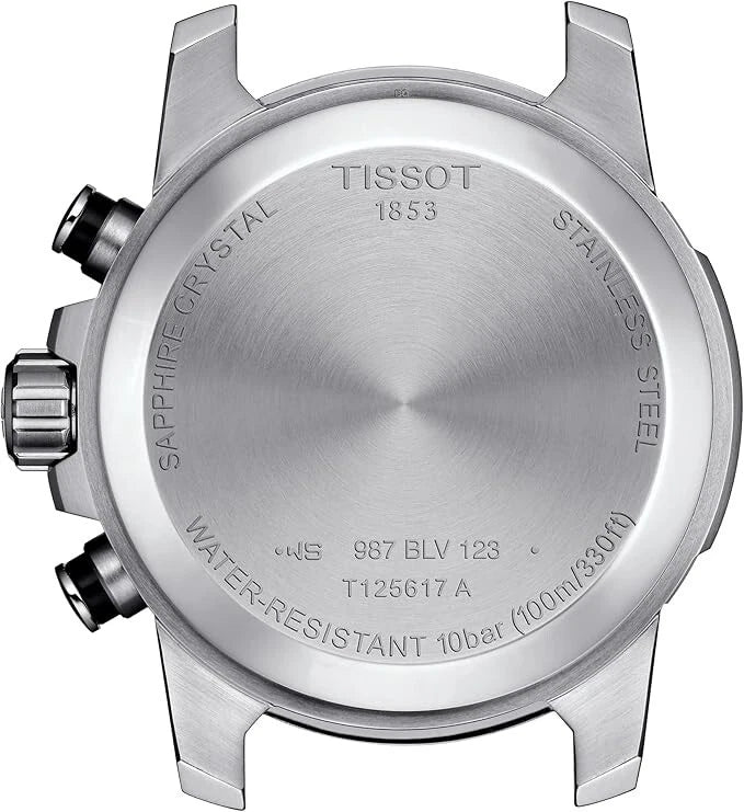 Tissot Watches Chronograph Man Supersport Chrono T125.617.17.051.02 Black Nylon