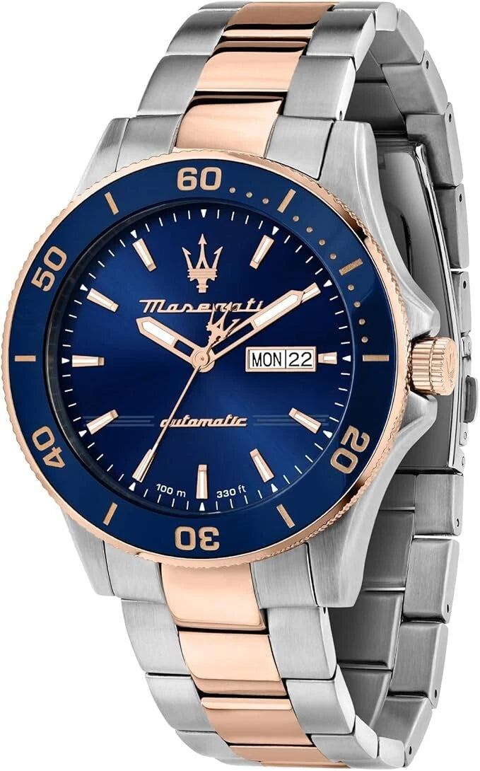 Maserati Competizione Mens Automatic Watch R8823100001 Stainless Steel 43mm Dial