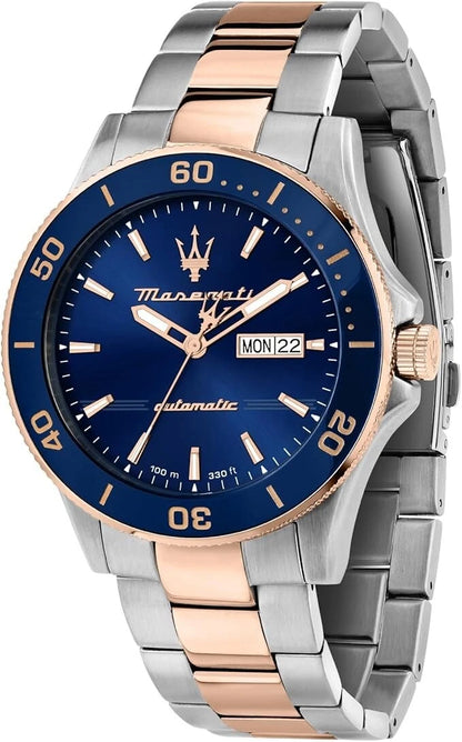 Maserati Competizione Mens Automatic Watch R8823100001 Stainless Steel 43mm Dial