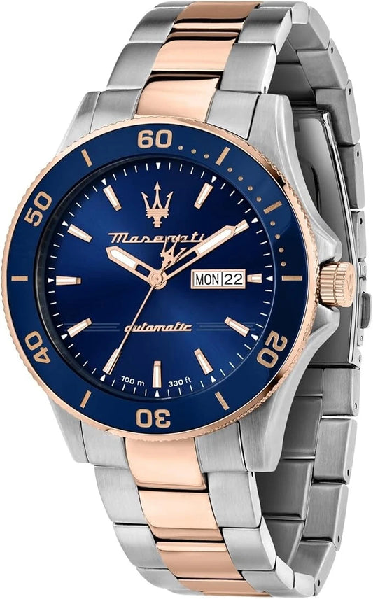 Maserati Competizione Mens Automatic Watch R8823100001 Stainless Steel 43mm Dial