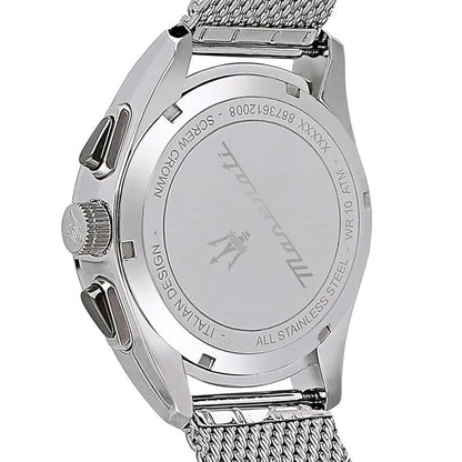 Maserati Men's R8873612008 Analog Grey Dial Quartz Watch Stainless Steel 45mm