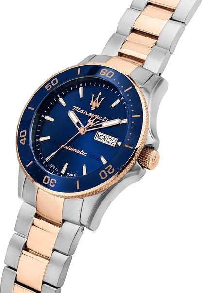 Maserati Competizione Mens Automatic Watch R8823100001 Stainless Steel 43mm Dial
