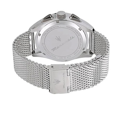 Maserati Men's R8873612008 Analog Grey Dial Quartz Watch Stainless Steel 45mm