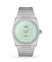 Tissot PRX Mens Mint Green Watch - T137.410.11.09