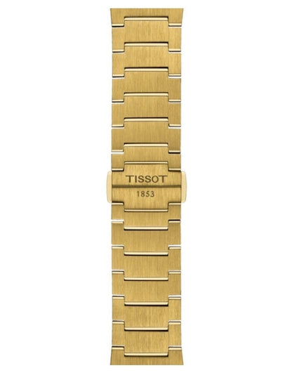 New Tissot PRX T137.410.33.021.00 Champagne Dial Yellow Gold 40mm Men's Watch
