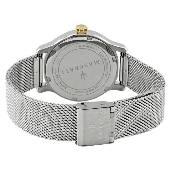 Maserati Fashion Women's R8853118504 Yellow & White Dial Stainless Steel Watch