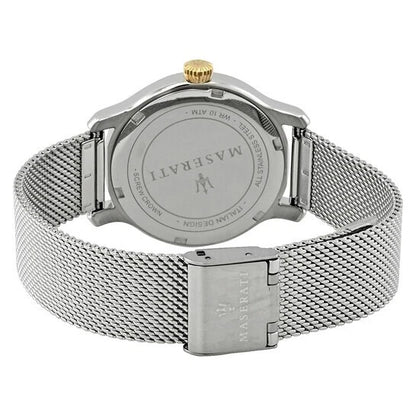 Maserati Fashion Women's R8853118504 Yellow & White Dial Stainless Steel Watch