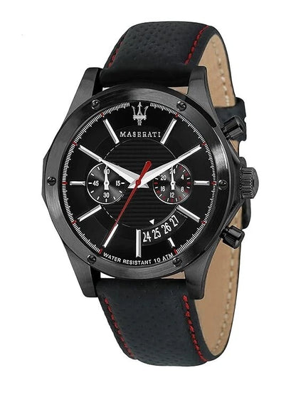 Maserati Circuito Chronograph Men's Quartz Watch R8871627004 Black Dial 44mm