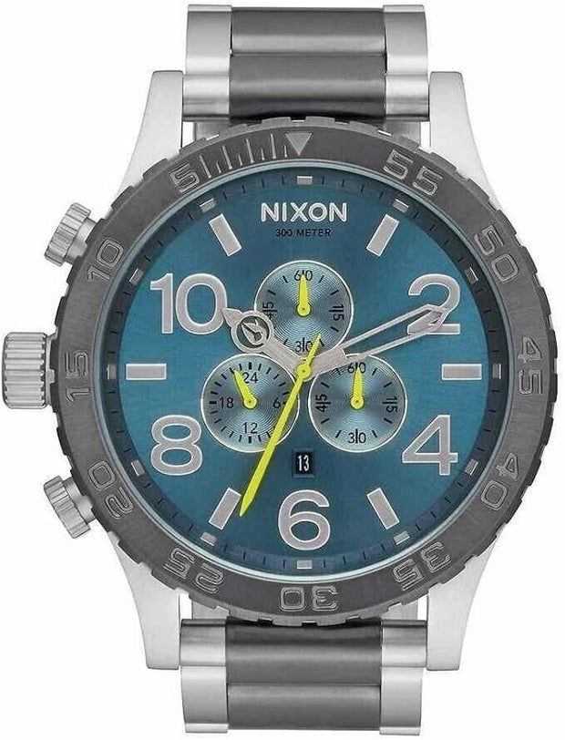 Nixon Mens Chronograph Quartz Watch A083-2304 51mm Dial