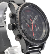 Nixon Mens Chrono Analogue Quartz Watch A083-2298 Stainless Steel 51mm Dial