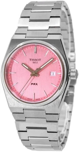 Tissot PRX Silver Women's Watch T137.410.11.031.00 Registered Authentic Full Set