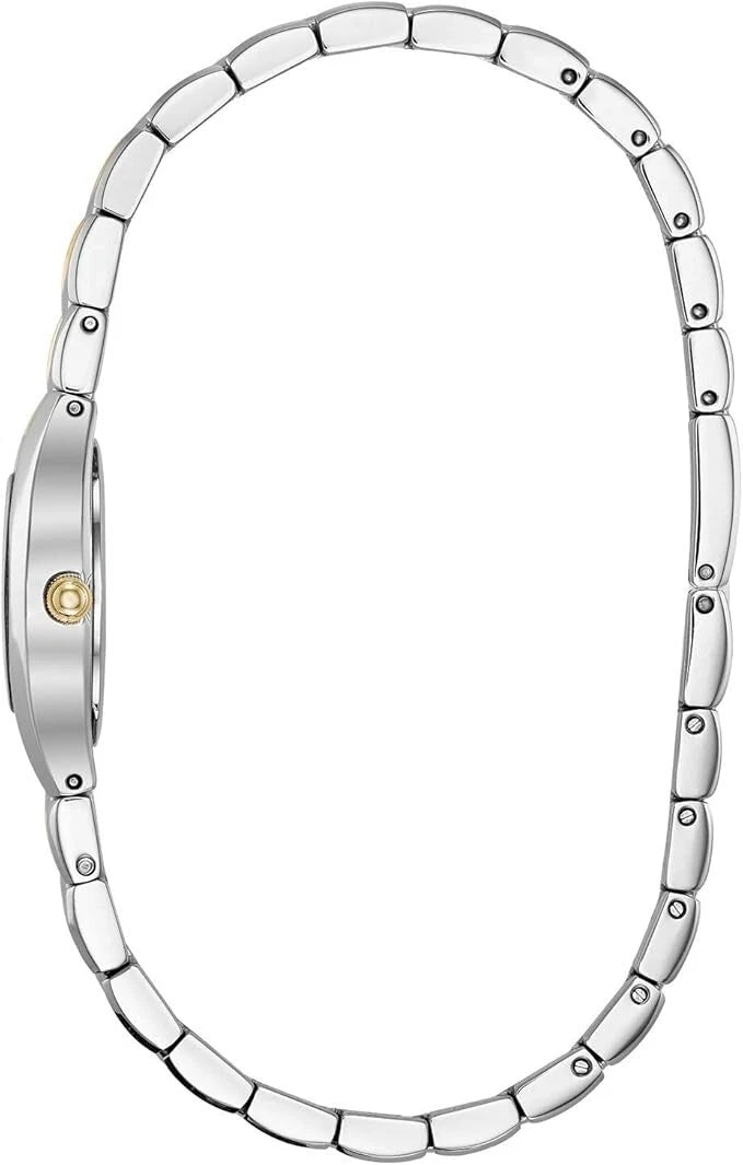 Bulova Ladies' Classic Two-Tone Stainless Steel 3-Hand Quartz Watch 98T84 22.5mm