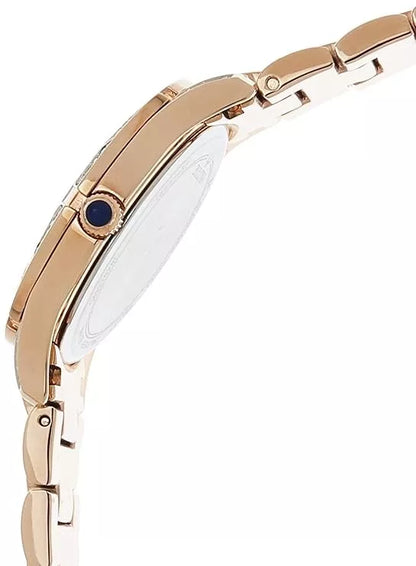 Bulova Women's Crystal Collection Analog Mother of Pearl Dial Watch 98L197 32mm
