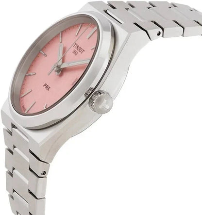 Tissot PRX Silver Women's Watch T137.410.11.031.00 Registered Authentic Full Set