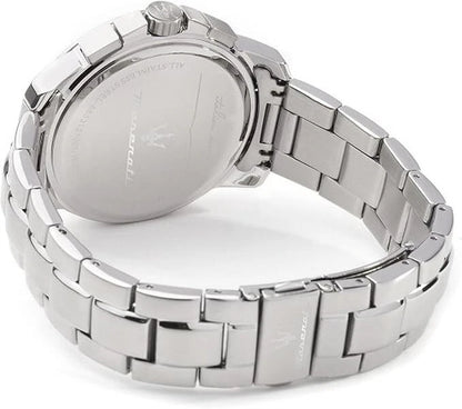 Maserati Successo Mens Quartz Chronograph Watch R8873621001 Stainless Steel 44mm
