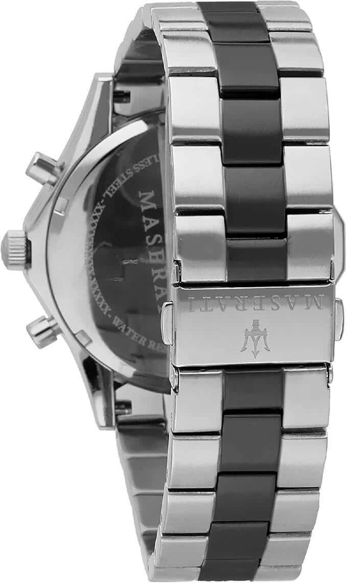 Maserati R8873627003 Men's Chronograph Quartz Watch Stainless Steel 44mm Dial