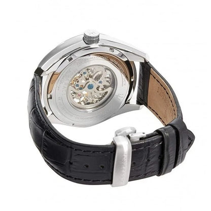Maserati R8871612001 Traguardo Men's Quartz Watch Black Dial Leather Strap 45mm