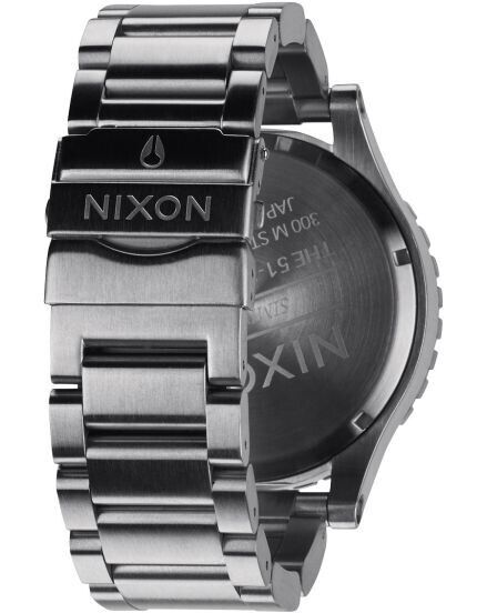 Nixon 51-30 Chrono A083-1762 Mens Quartz Watch Grey 51mm