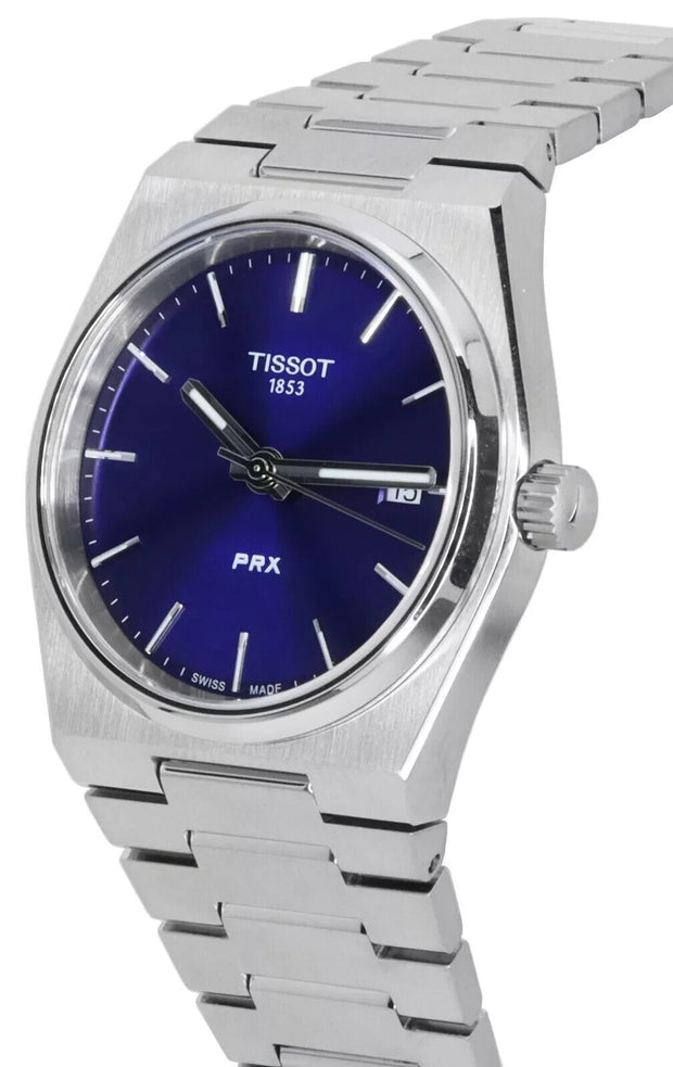 Tissot PRX Quartz Navy Dial Ladies Watch T137.210.11.04