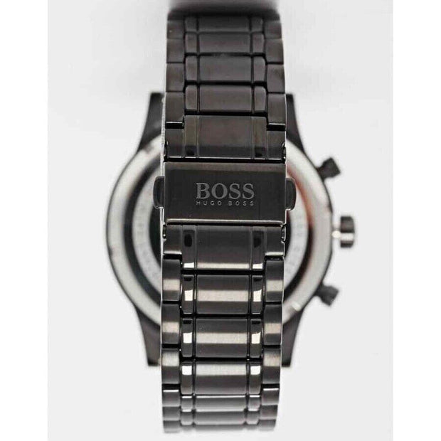 Hugo Boss Men’s Digital Black Stainless Steel 44mm Watch HB1513180