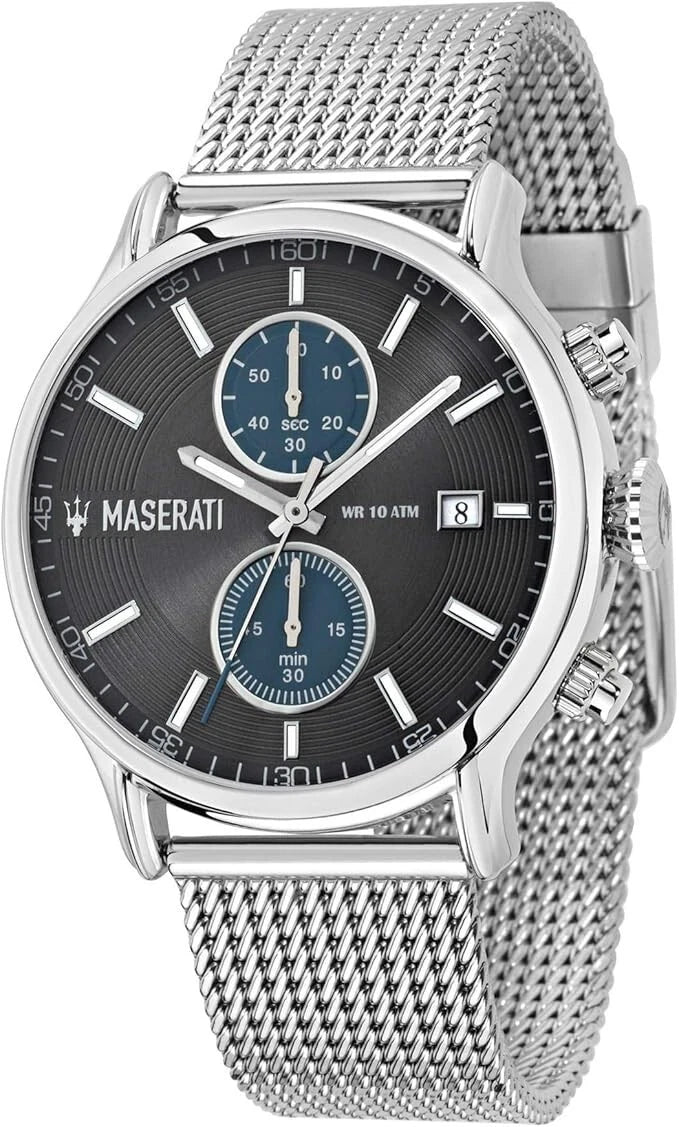 Maserati Men's Chronograph Quartz Watch R8873618003 Stainless Steel 42mm Dial
