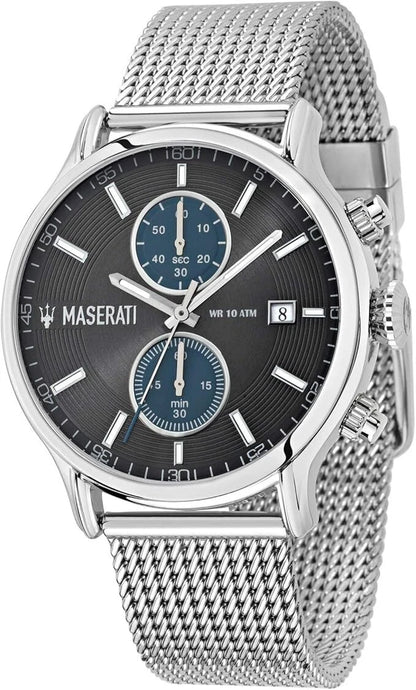 Maserati Men's Chronograph Quartz Watch R8873618003 Stainless Steel 42mm Dial