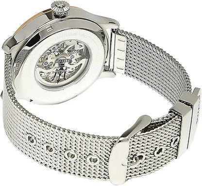 Maserati Epoca R8823118001 Men's Automatic White Open Heart Dial Steel 42mm