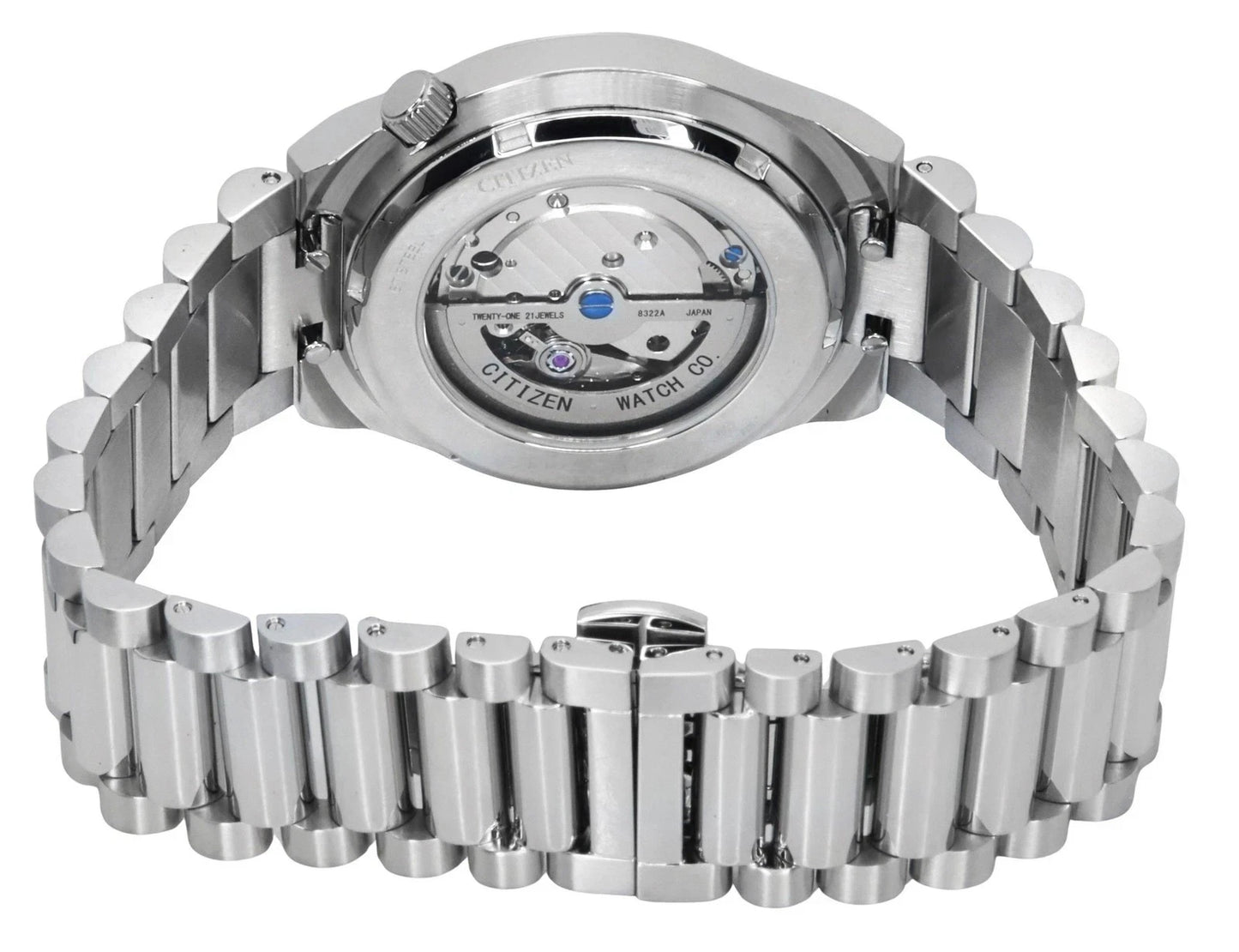 NEW Citizen NK5010-51L Men’s Watch Blue Dial Eco-Drive Automatic – Boxed
