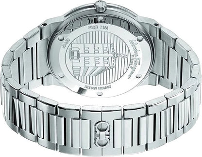 Salvatore Ferragamo Men’s Blue Dial Stainless Steel Quartz Watch SFHP00620