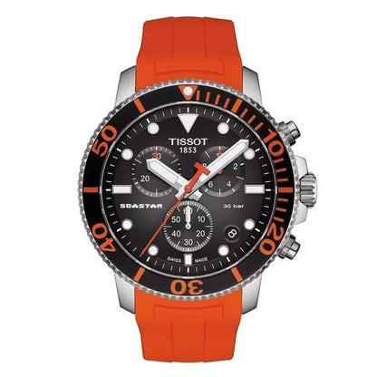 Tissot Seastar 1000 Chronograph T120.417.17.051.01 Black Dial Men’s Diver Watch