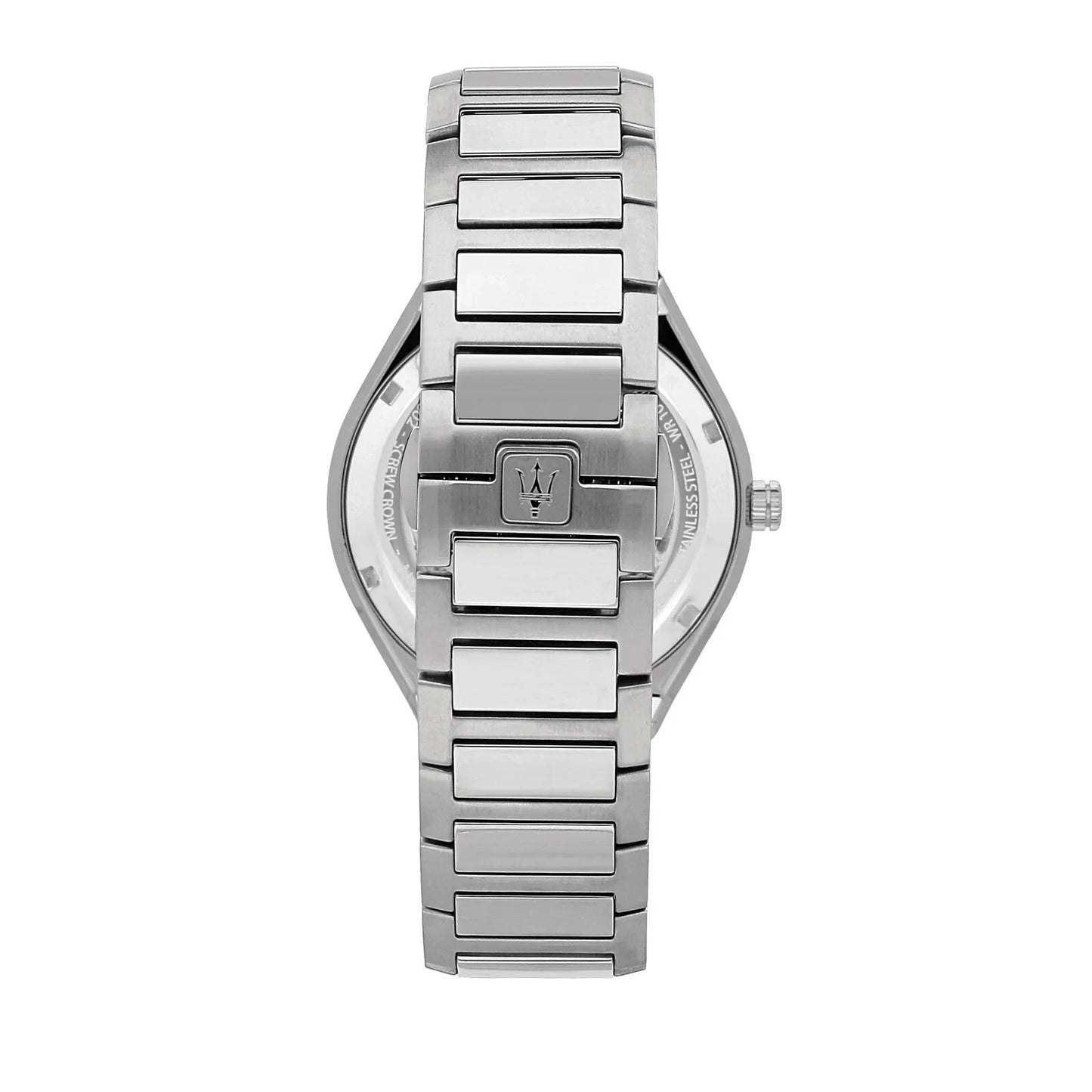 Maserati Stile Men's Dress Watch R8853142005 Silver Dial Steel Bracelet 42mm