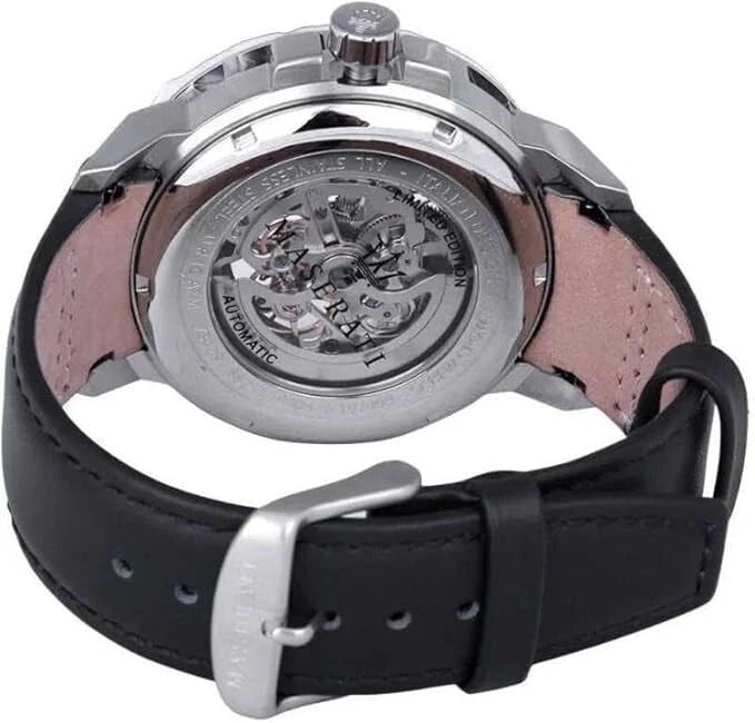 Maserati R8821119004 Ingegno Men's Automatic Watch Blue Open Heart Dial 45mm