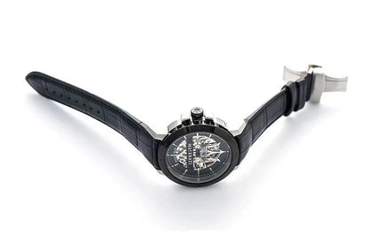 Maserati Men's R8821119007 Automatic Black Dial Stainless Steel Watch 45mm