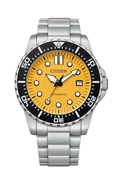 Citizen Yellow Dial Automatic NJ0170-83Z 100M Men's Watch