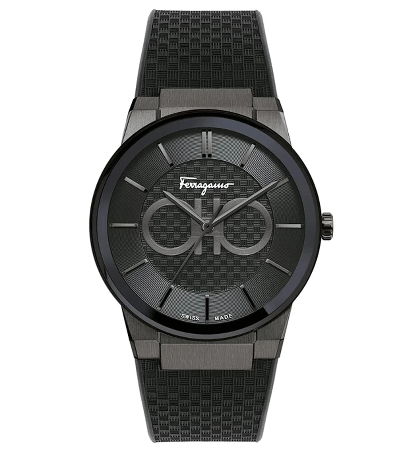 Salvatore Ferragamo Sapphire SFHP00320 Quartz Men's Watch black strap