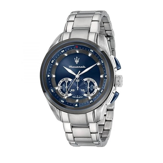 Maserati Traguardo R8873612014 Men's Quartz Analogue Watch Stainless Steel 45mm