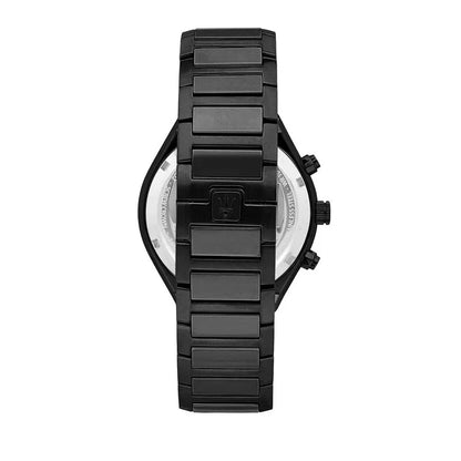 Maserati Stile Men's Aqua Edition Chronograph Watch R8873644001 Black Dial 45mm