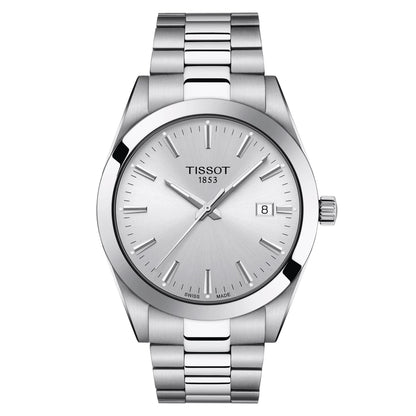 Tissot Carson Premium Quartz Silver Dial Stainless Steel Watch T127.410.11.031