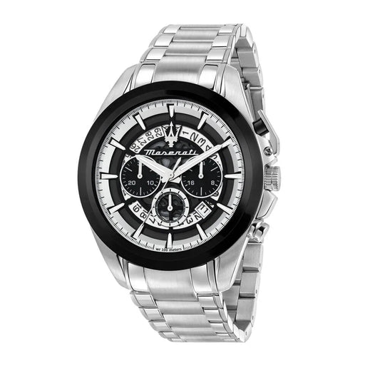 Maserati Traguardo Men's Chronograph Watch R8873612059 Stainless Steel 45mm Dial