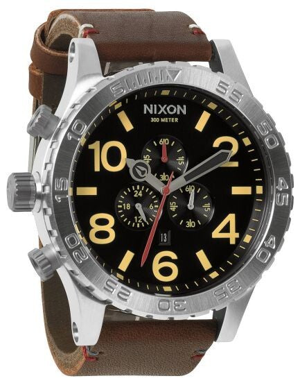 Nixon Mens Chrono Analogue Quartz Watch A124-019 51mm Dial