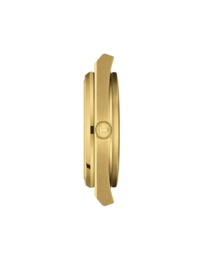 New Tissot PRX T137.410.33.021.00 Champagne Dial Yellow Gold 40mm Men's Watch