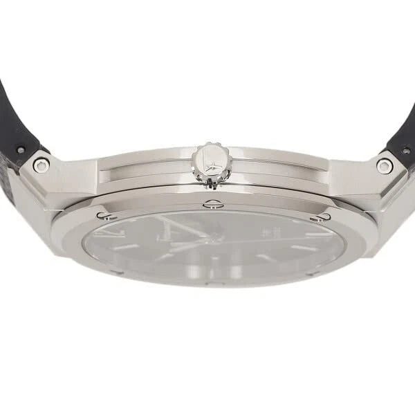 Ferragamo Men's F-80 SFDT00719 Watch Classic Blue Leather Strap Blue Dial 42mm